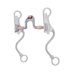 mo00852-western-snaffle-mit-rollen-und-kupfertrinsen-fur-pferde-metalab-fg-grau-13-cm