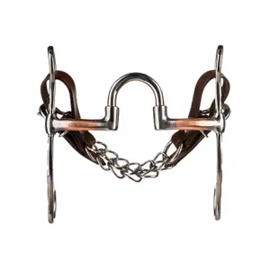 mo00859-mors-western-snaffle-fur-pferde-mit-mit-kupfer-uberzogenen-seiten-und-kurzen-gravierten-armen-metalab-bf-silber-13-cm