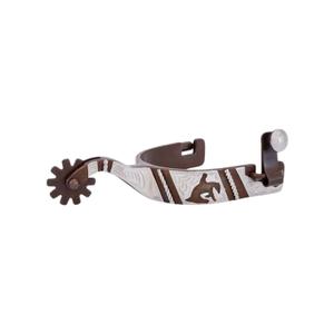 sr00267-spurs-per-cavallo-con-decorazione-incisa-motivo-reiner-uomo-metalab-fg-reining-marrone-beige-tu