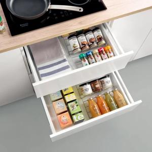 Udtrækkelig krydderhylde med 4 niveauer Metaltex X-Pand (x2) image-2