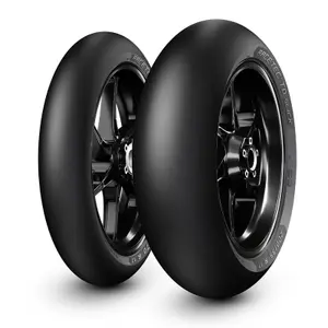 Motorcycle Tyre 200/55 R 17 NHS TL Metzeler Racetec TD Slick