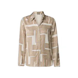 Women's Long Sleeve Blouse with Graphic Patterns Mexx image-0