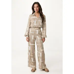 Women's Long Sleeve Blouse with Graphic Patterns Mexx image-4
