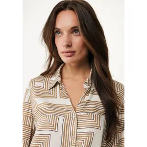 Women's Long Sleeve Blouse with Graphic Patterns Mexx image-5