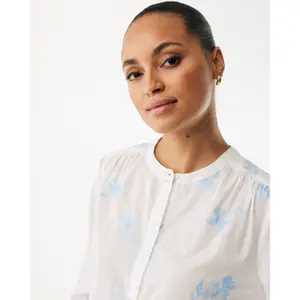 Blusa bordada de flores mujer Mexx image-4