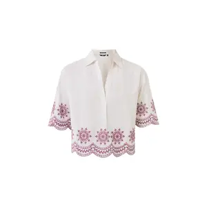 Woman's embroidered blouse Mexx image-0