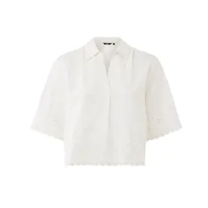 Embroidered Short Sleeve Blouse for Women Mexx image-0