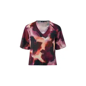 Women's V Neck Blouse Mexx Waterflower image-0