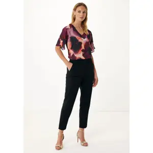 Women's V Neck Blouse Mexx Waterflower image-4