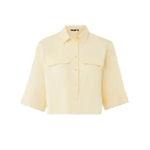 Kort skjorte til kvinder Mexx Boxy Poplin