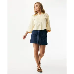Kort skjorte til kvinder Mexx Boxy Poplin image-1
