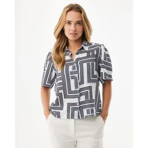 Geometric Print Women's Shirt Mexx image-1