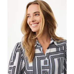 Geometric Print Women's Shirt Mexx image-5
