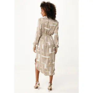 Women's graphic print shirt dress Mexx image-3