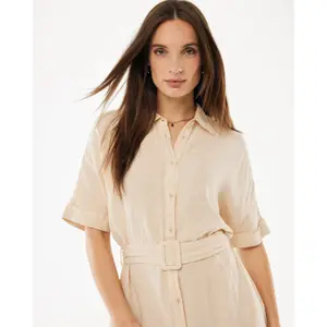 Women's linen shirt dress Mexx image-4