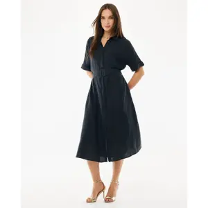 Women's linen shirt dress Mexx image-2