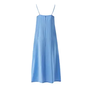 Lang kjole til kvinder Mexx Hammered Slip image-2