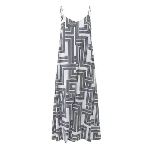 Geometric Pattern Dress Women's Mexx image-0