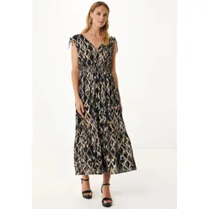 Women's Lurex Jacquard Maxi Dress Mexx image-1