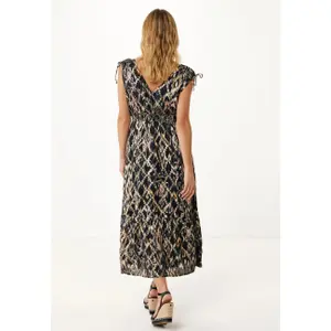 Women's Lurex Jacquard Maxi Dress Mexx image-3