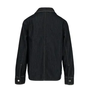 Square Denim Jacket with Chevron Pattern Women Mexx image-4