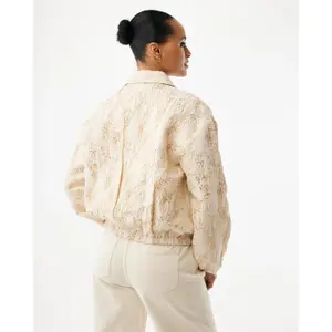 Women's Jacquard Bomber Jacket Mexx image-4