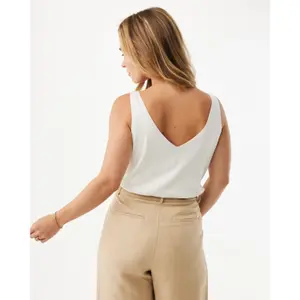 Women's Ribbed Fabric Vest Mexx image-3