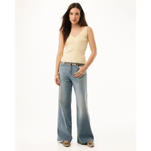 Women's Ribbed Fabric Vest Mexx image-1