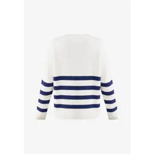 Women's striped V-neck jumper Mexx image-2