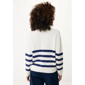Women's striped V-neck jumper Mexx image-3