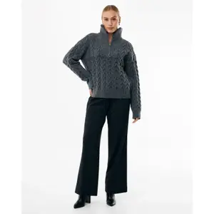 Women's 1/2 zip sweater Mexx image-3