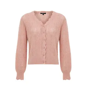 Women’s Openwork Cable Knit Cardigan Mexx image-0