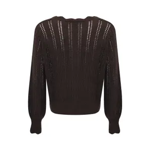 Women’s Openwork Cable Knit Cardigan Mexx image-1