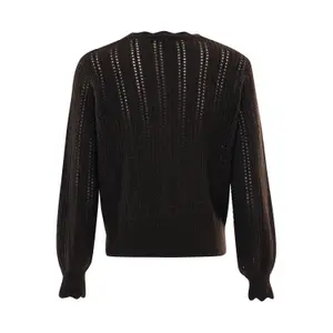 Openwork Twisted Knit Women's Jumper Mexx image-1
