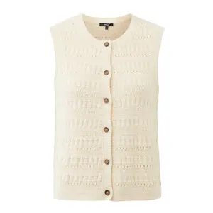 Crochet Waistcoat Women Mexx image-0