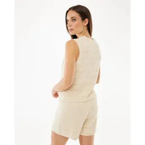 Crochet Waistcoat Women Mexx image-4