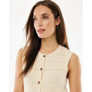 Crochet Waistcoat Women Mexx image-5