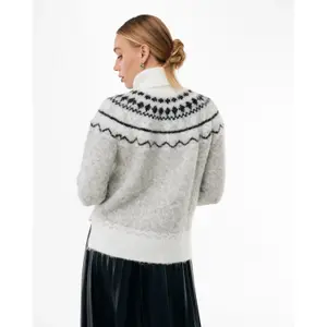 Women's jacquard sweater Mexx Nordic image-4