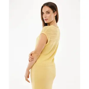 Top til kvinder Mexx Ajour Capsleeve image-3