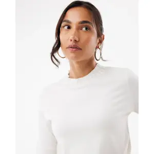 Women's Round Neck Embellished T-Shirt Mexx image-5