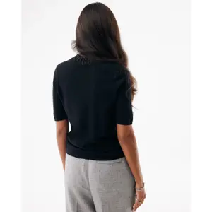 Women's Round Neck Embellished T-Shirt Mexx image-4
