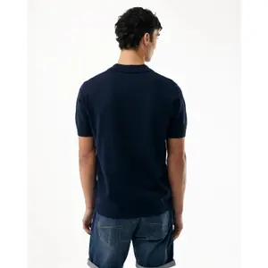 Jacquard Striped Polo Mexx image-3