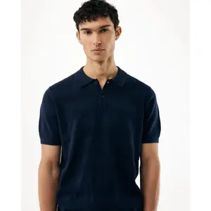 Jacquard Striped Polo Mexx image-4