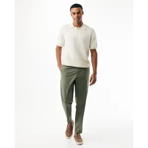 Jacquard Wave Motif Polo Mexx image-1