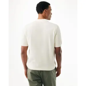Jacquard Wave Motif Polo Mexx image-3