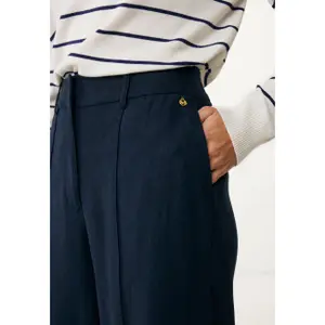 Women's wide linen trousers Mexx image-4