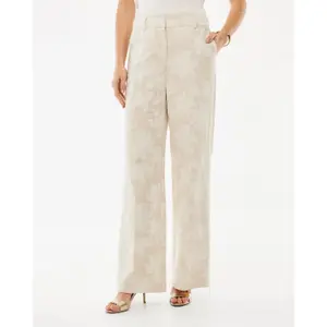 Women's Trousers Mexx Flower jacquard straight leg image-2