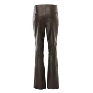 Women's Croc Effect Faux Leather Trousers Mexx image-1