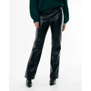 Women's Croc Effect Faux Leather Trousers Mexx image-1
