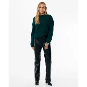 Women's Croc Effect Faux Leather Trousers Mexx image-2